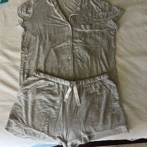 Stars Above Gray Women's Pajama Set
